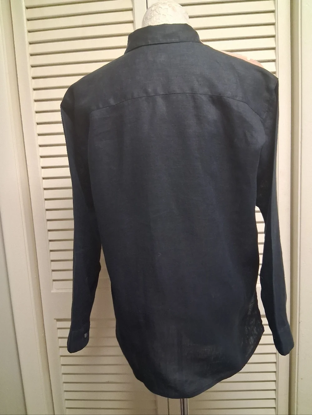 J. Jill Love Linen Button-Down Shirt Women Sz S 100% Line Excellent Condition - Picture 5 of 11